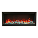 Amantii 34" Symmetry Extra Tall Built-in Smart WiFi Electric Fireplace Amantii