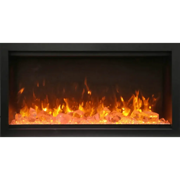 Amantii 34" Symmetry Extra Tall Built-in Smart WiFi Electric Fireplace Amantii