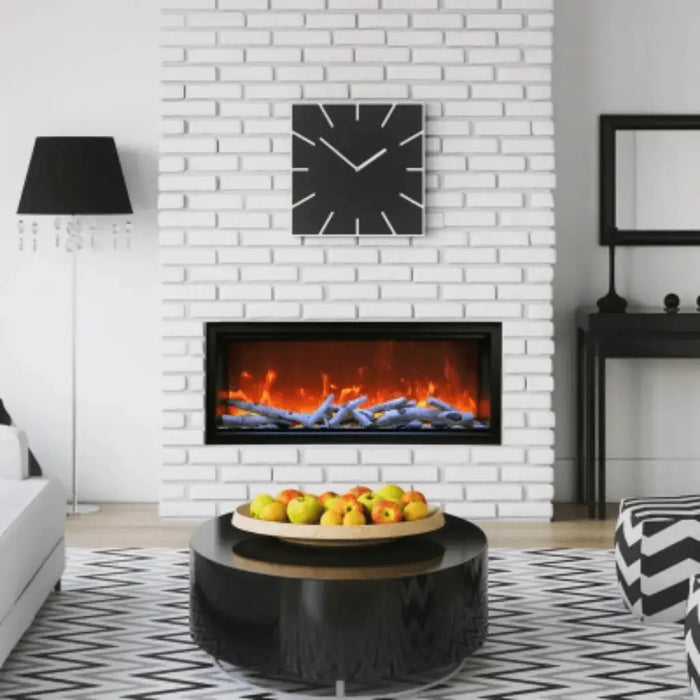 Amantii 34" Symmetry Extra Tall Built-in Smart WiFi Electric Fireplace Amantii