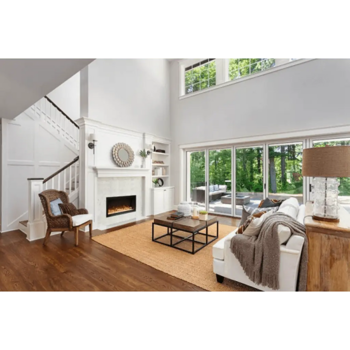 Amantii 34" Symmetry Extra Tall Built-in Smart WiFi Electric Fireplace Amantii