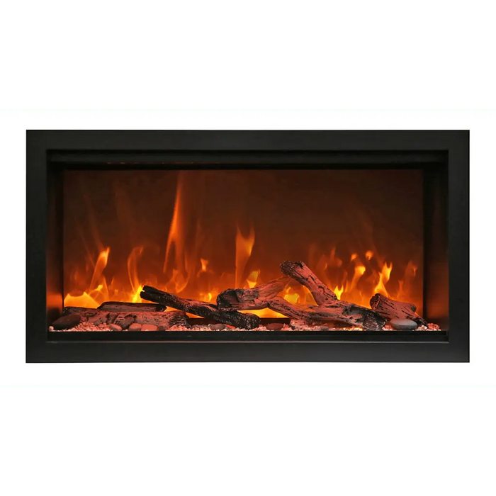 Amantii 34" Symmetry Extra Tall Built-in Smart WiFi Electric Fireplace Amantii