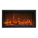 Amantii 34" Symmetry Extra Tall Built-in Smart WiFi Electric Fireplace Amantii