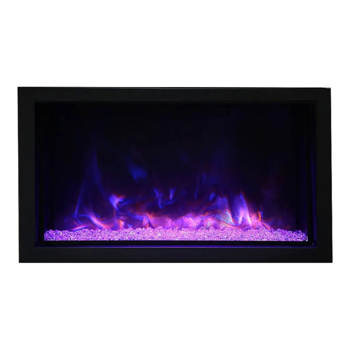 Amantii 40" Panorama Deep Extra Tall Electric Fireplace Amantii