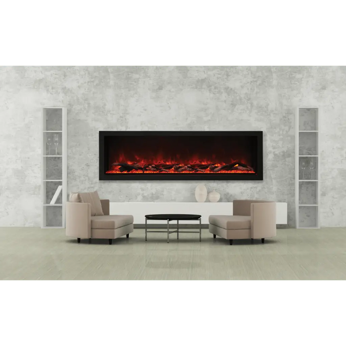 Amantii 40" Panorama Deep Extra Tall Electric Fireplace Amantii