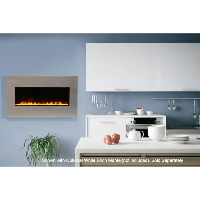 Amantii 40" Panorama Extra Slim Electric Fireplace Amantii