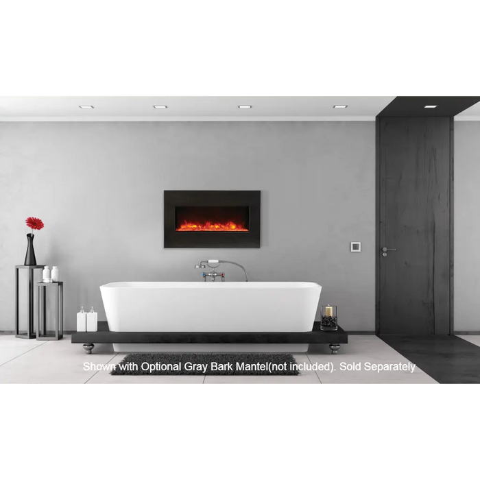 Amantii 40" Panorama Extra Slim Electric Fireplace Amantii