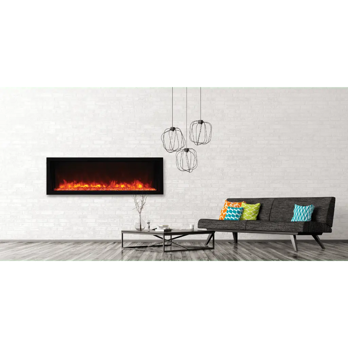 Amantii 40" Panorama Extra Slim Electric Fireplace Amantii