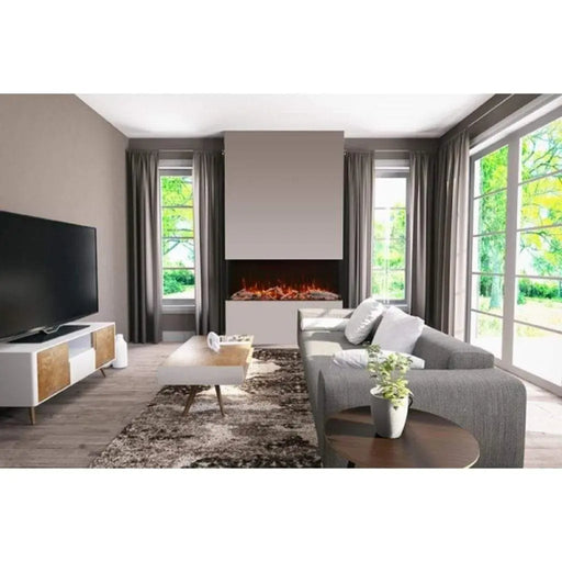 Amantii 40" Tru-View XL XT Three Sided Electric Fireplace Amantii