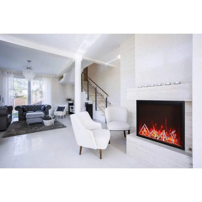 Amantii 40" Tru-View XL XT Three Sided Electric Fireplace Amantii