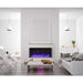 Amantii 40" Tru-View XL XT Three Sided Electric Fireplace Amantii
