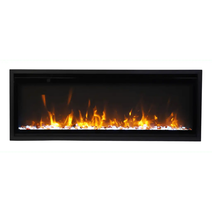 Amantii 42" Symmetry 3.0 Xtra Slim Smart WiFi Electric Fireplace Amantii