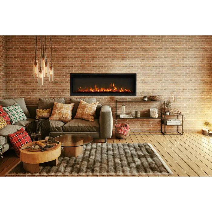 Amantii 42" Symmetry 3.0 Xtra Slim Smart WiFi Electric Fireplace Amantii
