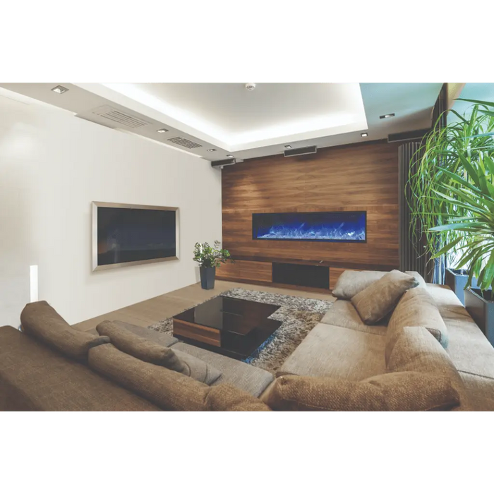 Amantii 50" Panorama Deep Indoor or Outdoor Electric Fireplace Amantii