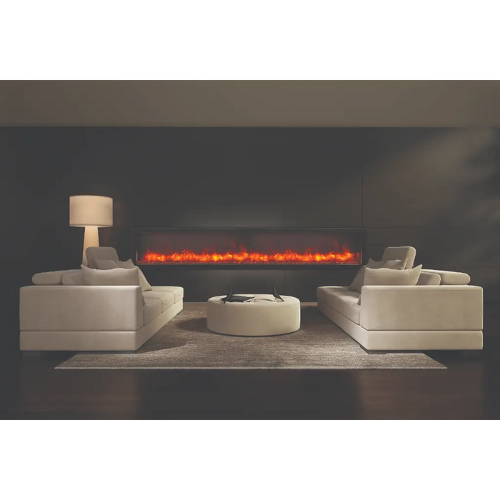 Amantii 50" Panorama Deep Indoor or Outdoor Electric Fireplace Amantii