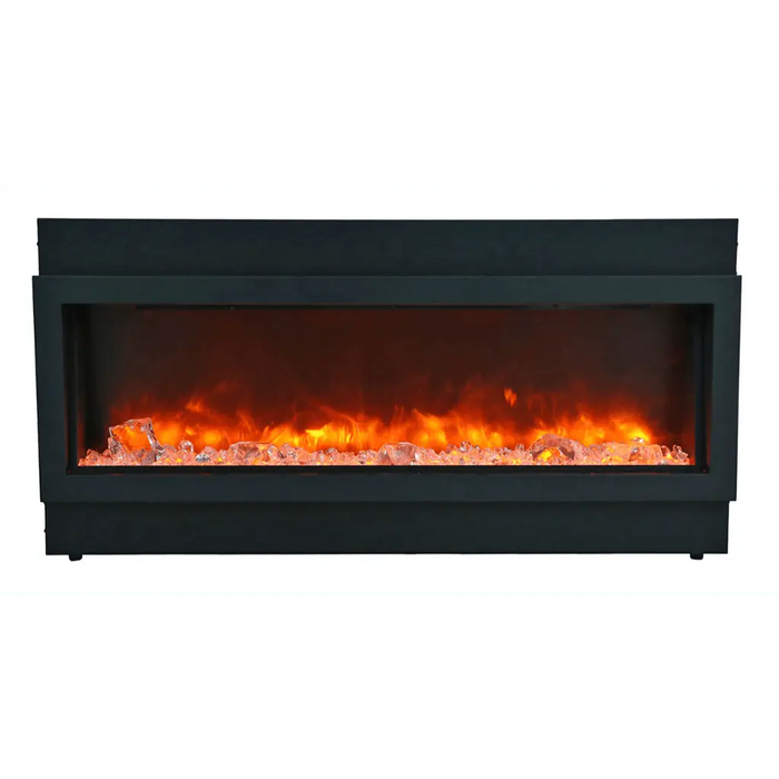 Amantii 50" Panorama Deep Indoor or Outdoor Electric Fireplace Amantii