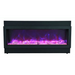 Amantii 50" Panorama Deep Indoor or Outdoor Electric Fireplace Amantii