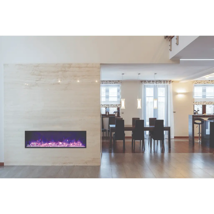 Amantii 50" Panorama Slim Indoor or Outdoor Electric Fireplace Amantii