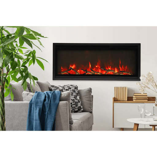 Amantii 50" Symmetry 3.0 Xtra Slim Smart WiFi Electric Fireplace Amantii