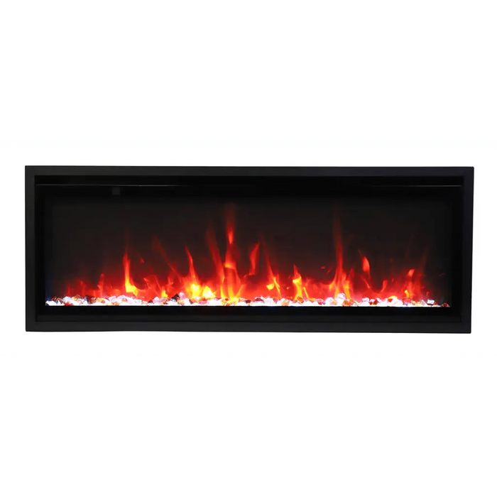 Amantii 50" Symmetry 3.0 Xtra Slim Smart WiFi Electric Fireplace Amantii