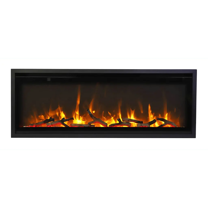 Amantii 50" Symmetry 3.0 Xtra Slim Smart WiFi Electric Fireplace Amantii
