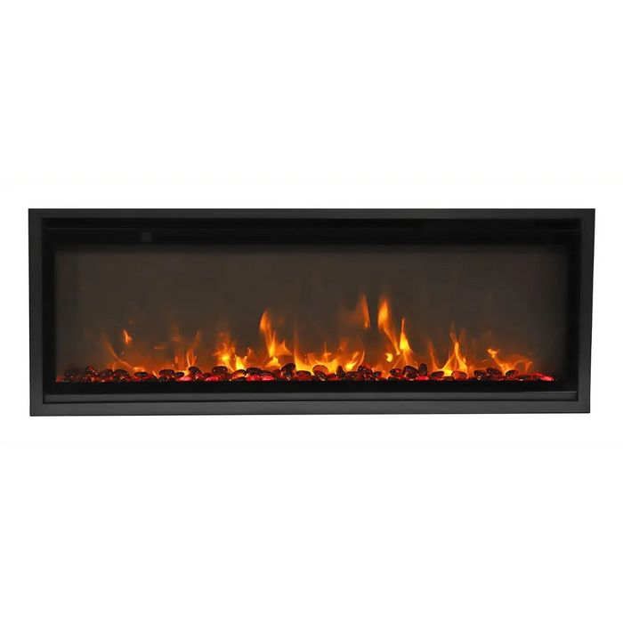 Amantii 50" Symmetry 3.0 Xtra Slim Smart WiFi Electric Fireplace Amantii