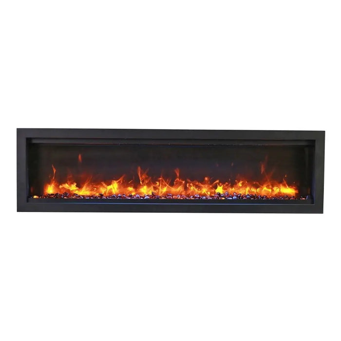 Amantii 50" Symmetry Bespoke Built-In Electric Fireplace with Wifi and Sound Amantii