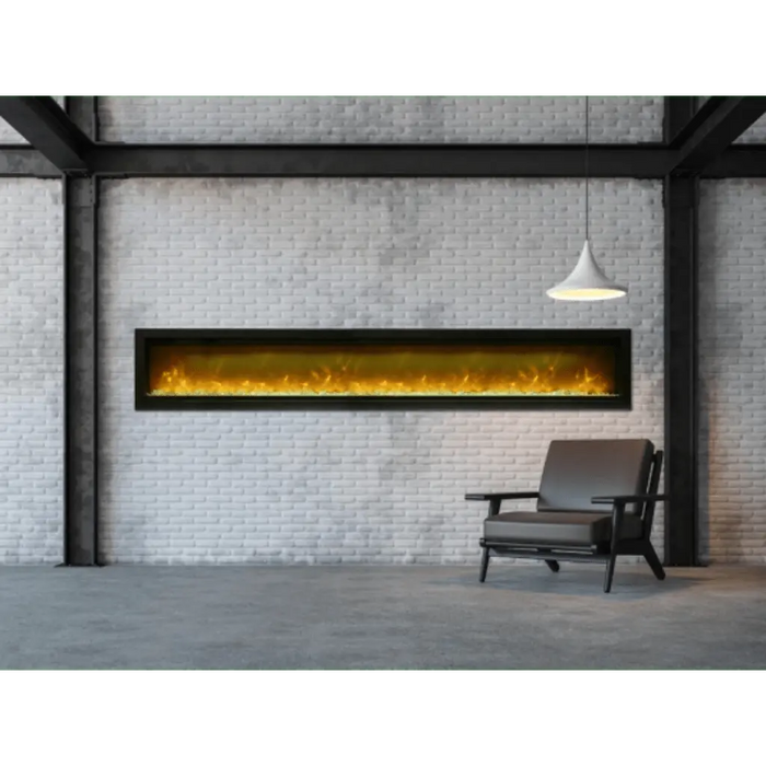 Amantii 50" Symmetry Built-in Smart WiFi Electric Fireplace Amantii