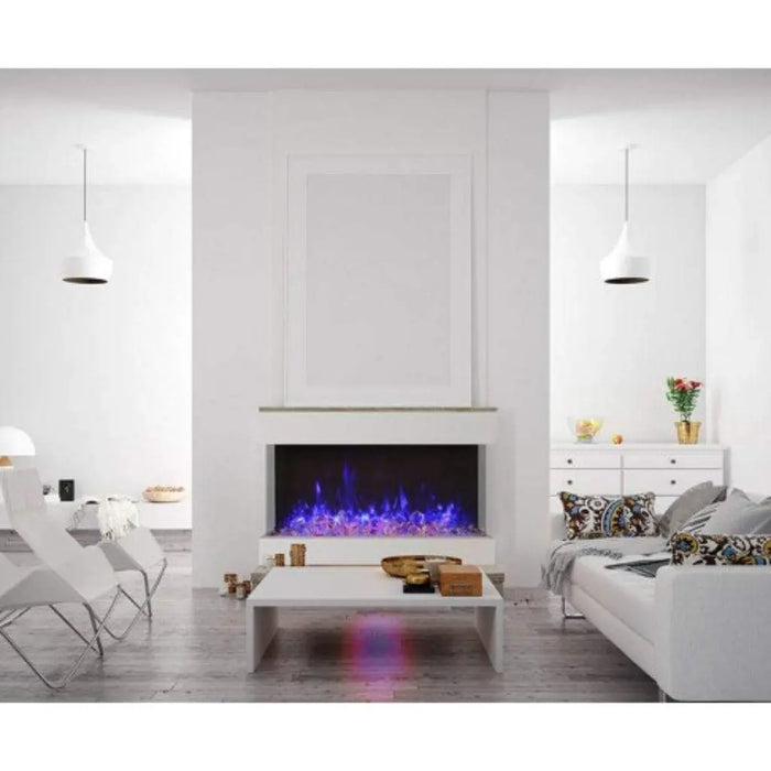 Amantii 50" Tru-View XL XT Three Sided Electric Fireplace Amantii