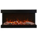 Amantii 50" Tru-View XL XT Three Sided Electric Fireplace Amantii