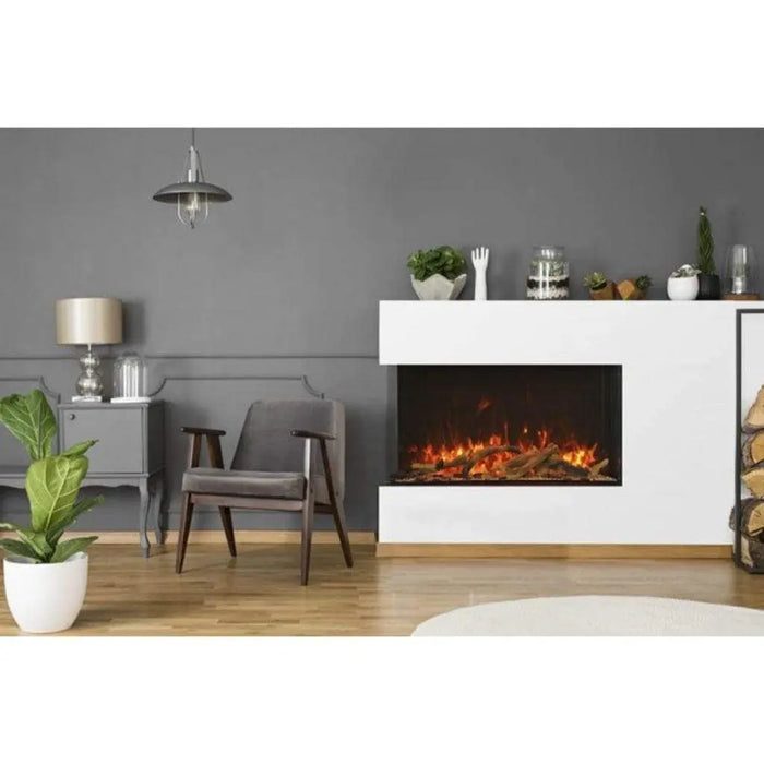 Amantii 50" Tru-View XL XT Three Sided Electric Fireplace Amantii