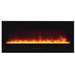Amantii 50" Wall Mount/Flush Mount Electric Fireplace with Glass Surround Amantii