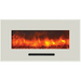 Amantii 50" Wall Mount/Flush Mount Electric Fireplace with Glass Surround Amantii