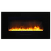 Amantii 50" Wall Mount/Flush Mount Electric Fireplace with Glass Surround Amantii