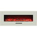 Amantii 50" Wall Mount/Flush Mount Electric Fireplace with Glass Surround Amantii