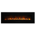 Amantii 50" Wall Mount/Flush Mount Electric Fireplace with Glass Surround Amantii