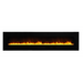 Amantii 50" Wall Mount/Flush Mount Electric Fireplace with Glass Surround Amantii