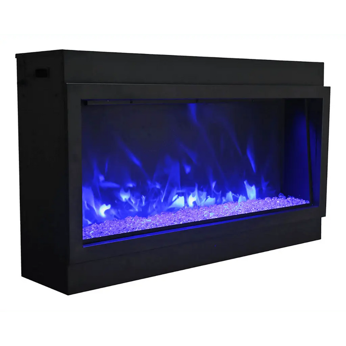 Amantii 60" Panorama Deep Extra Tall Electric Fireplace Amantii