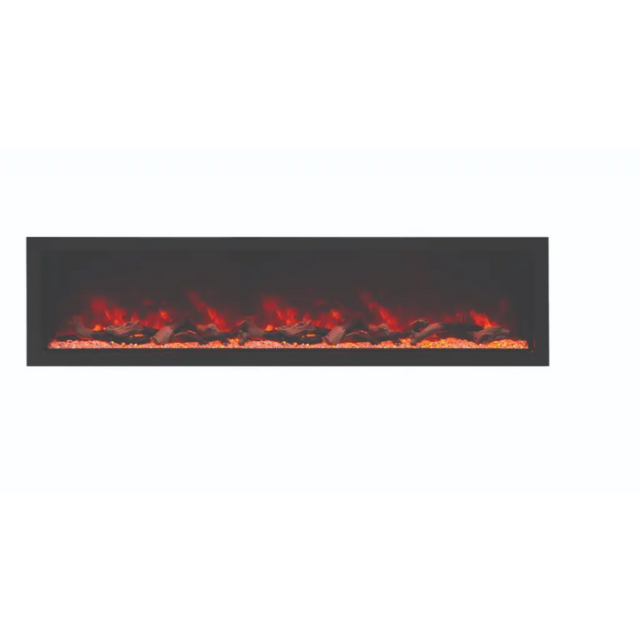 Amantii 60" Panorama Deep Extra Tall Electric Fireplace Amantii