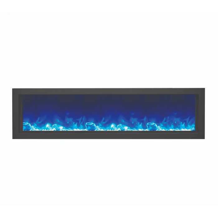 Amantii 60" Panorama Deep Indoor or Outdoor Electric Fireplace Amantii