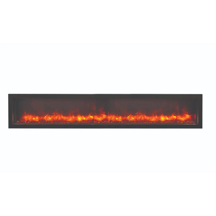 Amantii 60" Panorama Deep Indoor or Outdoor Electric Fireplace Amantii