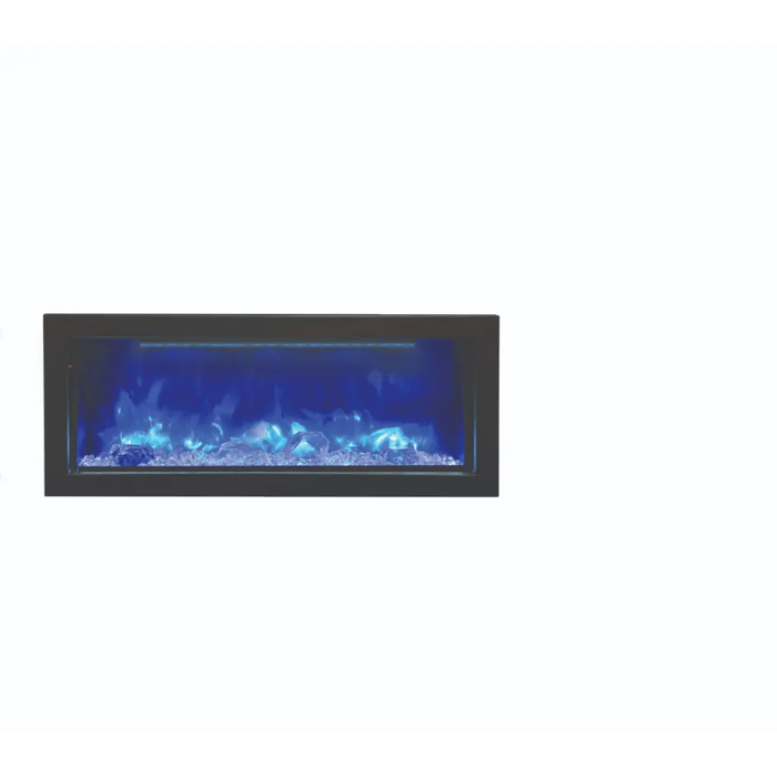 Amantii 60" Panorama Deep Indoor or Outdoor Electric Fireplace Amantii