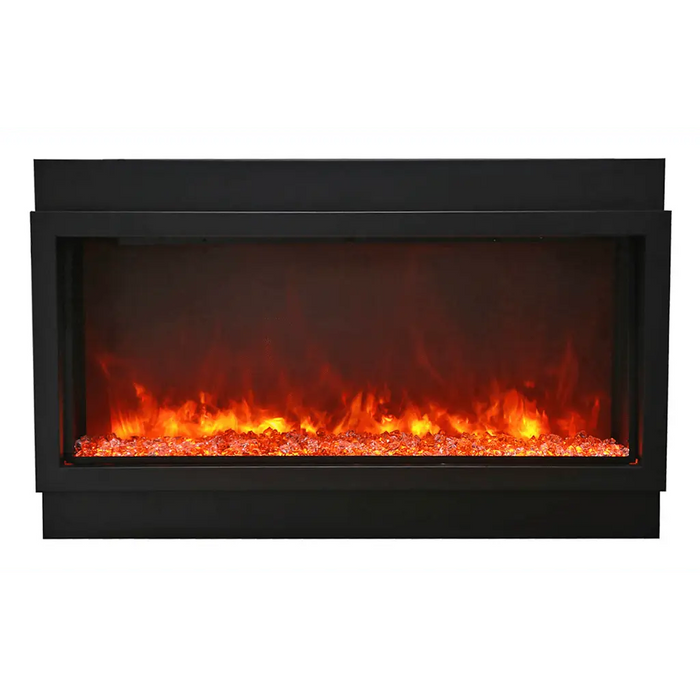 Amantii 60" Panorama Deep Indoor or Outdoor Electric Fireplace Amantii