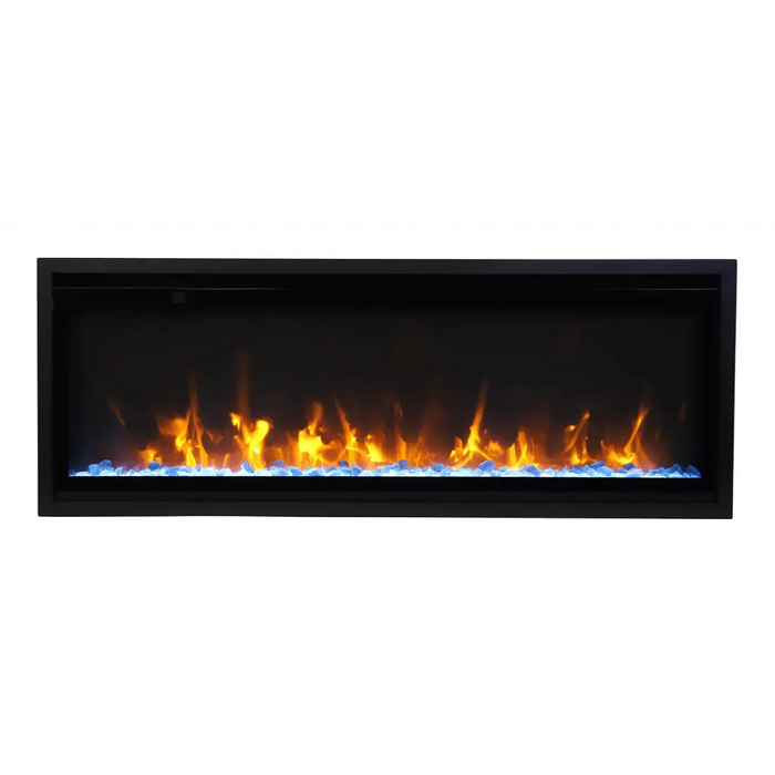 Amantii 60" Symmetry 3.0 Xtra Slim Smart WiFi Electric Fireplace Amantii