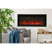 Amantii 60" Symmetry 3.0 Xtra Slim Smart WiFi Electric Fireplace Amantii