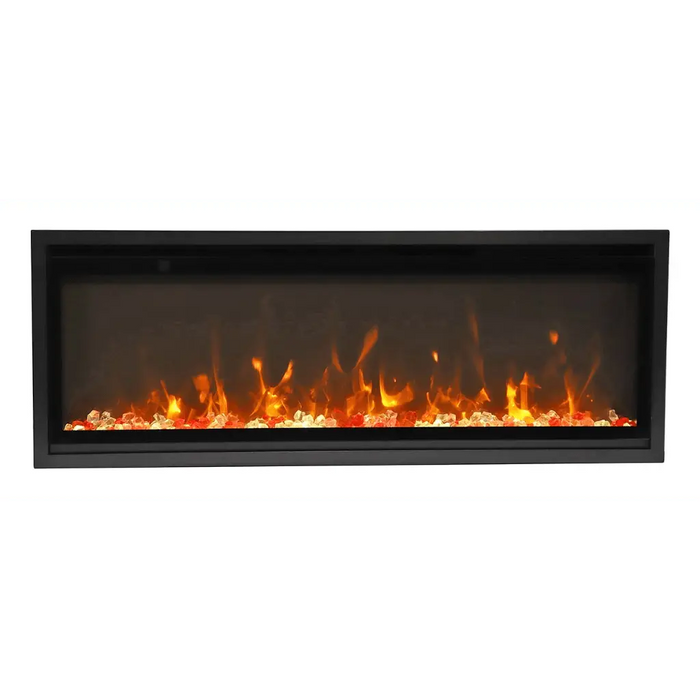 Amantii 60" Symmetry 3.0 Xtra Slim Smart WiFi Electric Fireplace Amantii