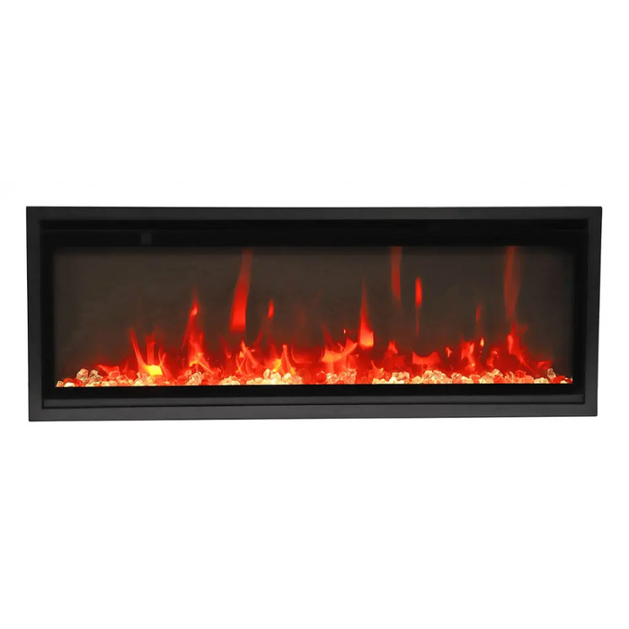 Amantii 60" Symmetry 3.0 Xtra Slim Smart WiFi Electric Fireplace Amantii