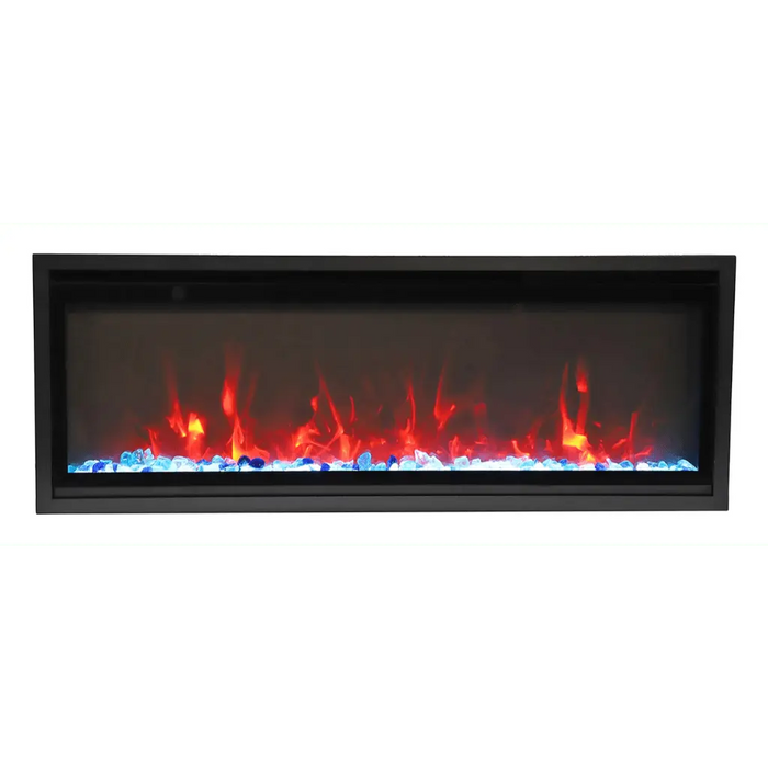 Amantii 60" Symmetry 3.0 Xtra Slim Smart WiFi Electric Fireplace Amantii