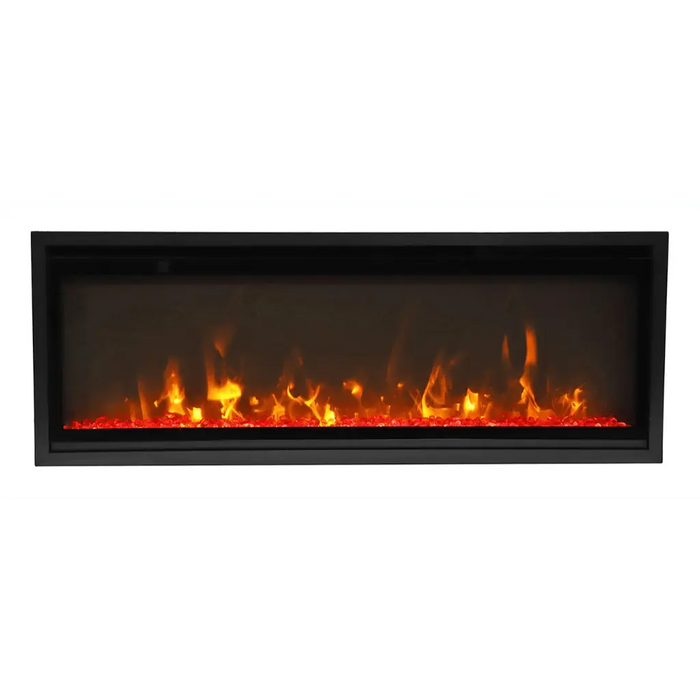 Amantii 60" Symmetry 3.0 Xtra Slim Smart WiFi Electric Fireplace Amantii