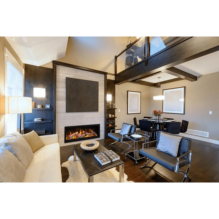 Amantii 60" Symmetry Built-in Smart WiFi Electric Fireplace Amantii