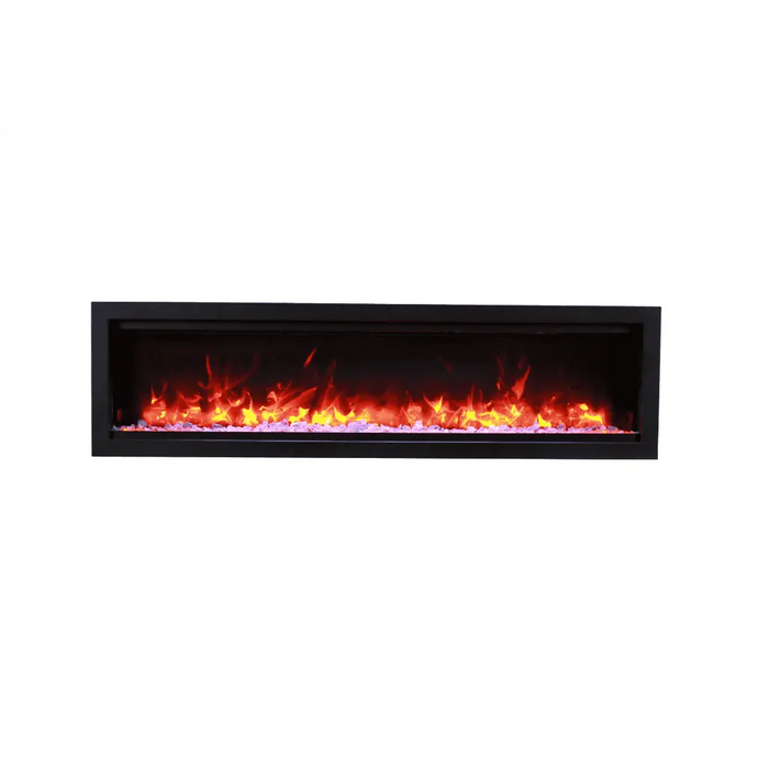 Amantii 60" Symmetry Built-in Smart WiFi Electric Fireplace Amantii